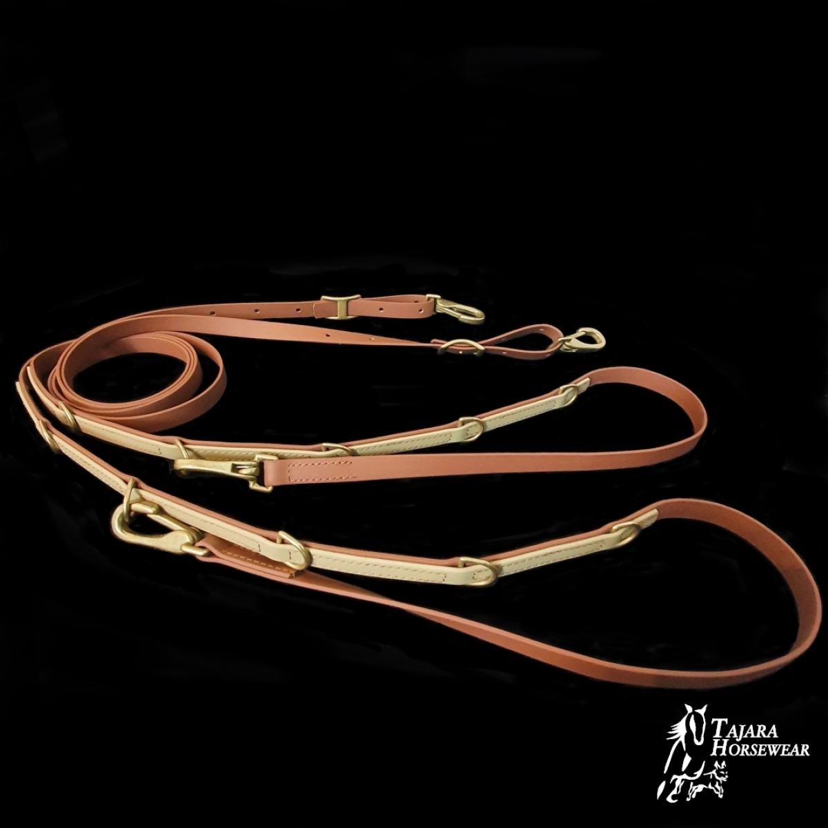 Dreieckszügel mit Ringen, (AZU20-90)